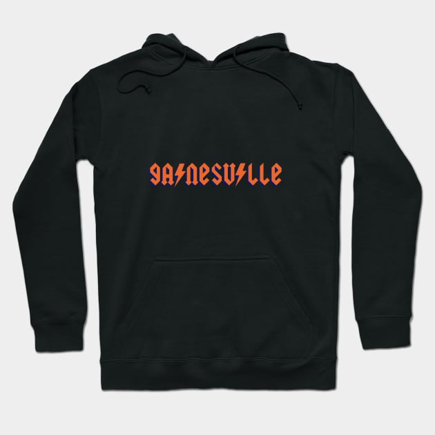 Gainesville lightning bolt Hoodie by Rpadnis